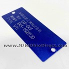 JDM EK3 Civic VTI VIN Tag